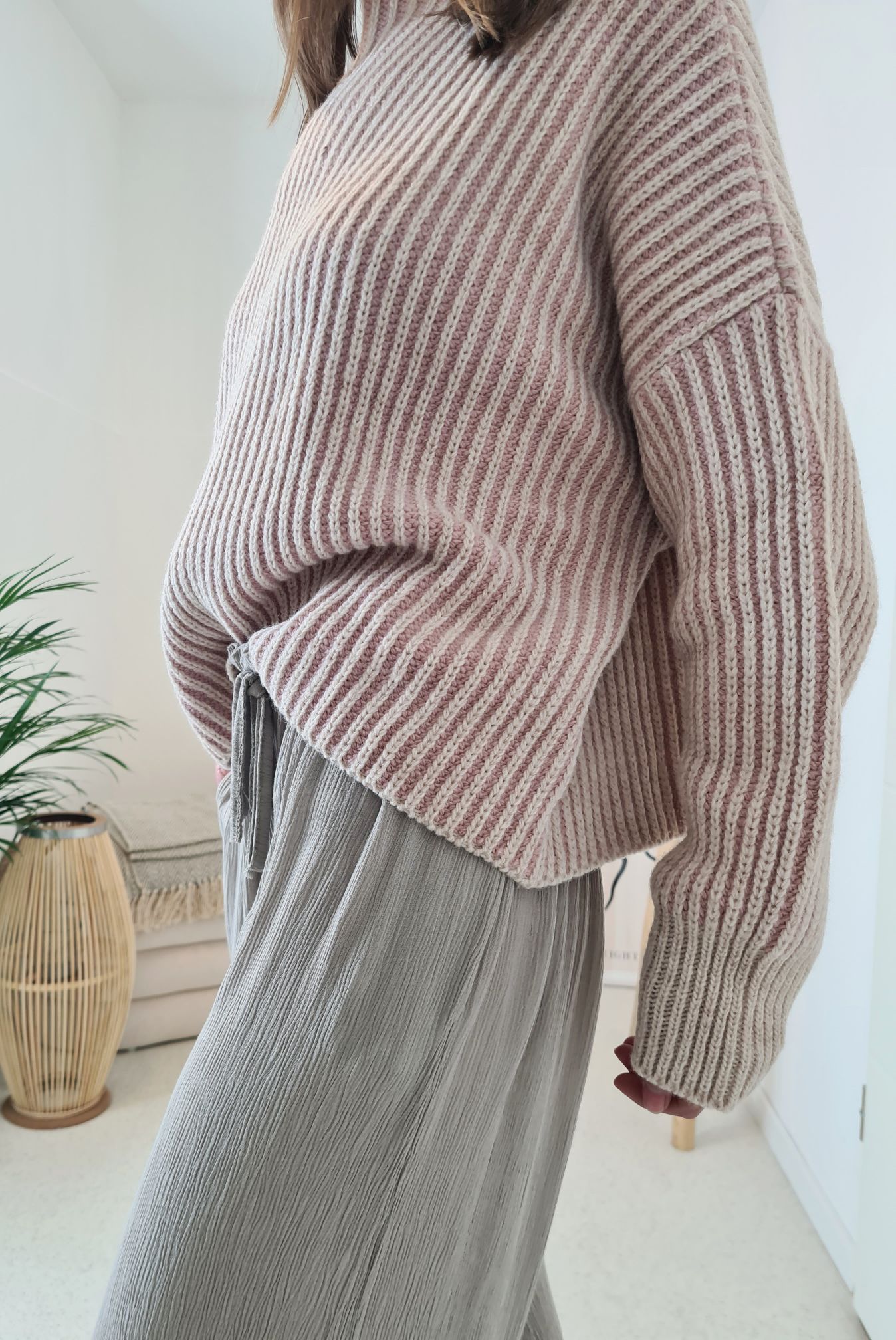 EDLE HOSE INESSA BEIGE Viskose Hose Made in Italy Palazzohose PANT Musselin Art 34-40 EDLE HOSE INESSA BEIGE Viskose Hose Made in Italy Palazzohose PANT Musselin Art 34-40