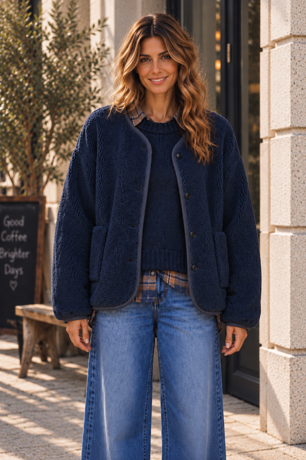 Teddyjacke Uni – TJ0159 | Made in Italy | 34-40/42
