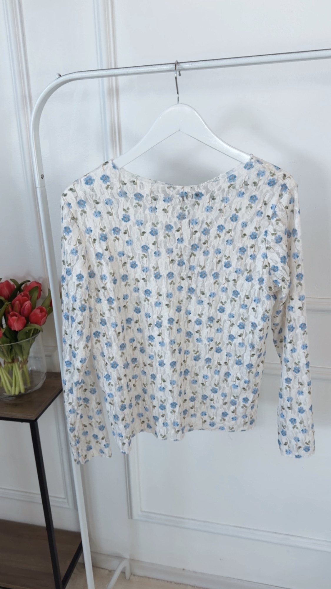 Spitzenshirt „Rosaria“  Made in Italy 34 - 42/44