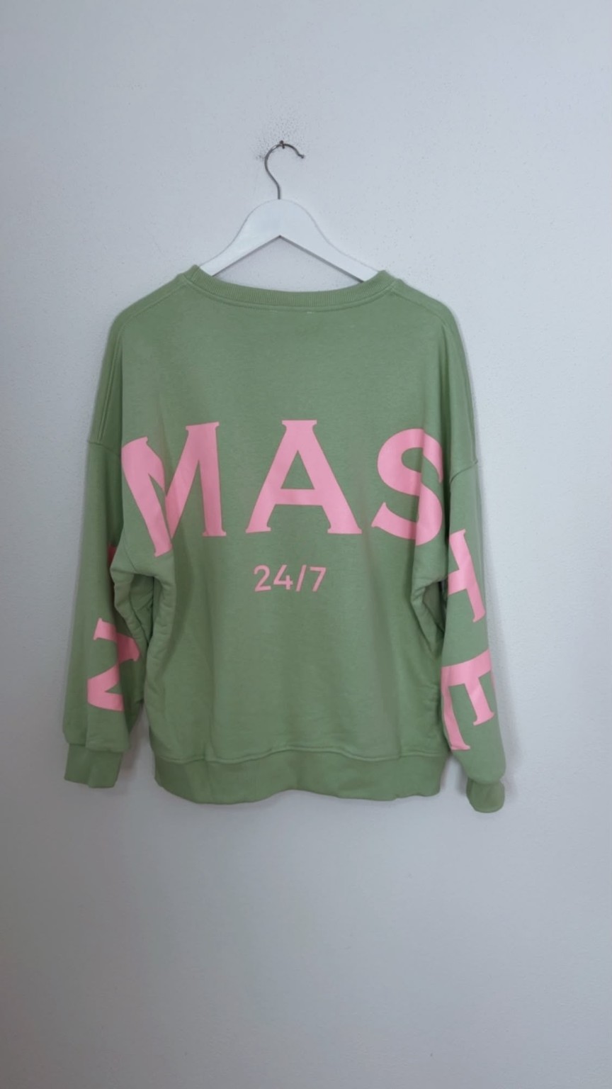 Sweatshirt „Namaste 24/7 Uni“ – Made in Italy | One Size bis ca. Gr. 42