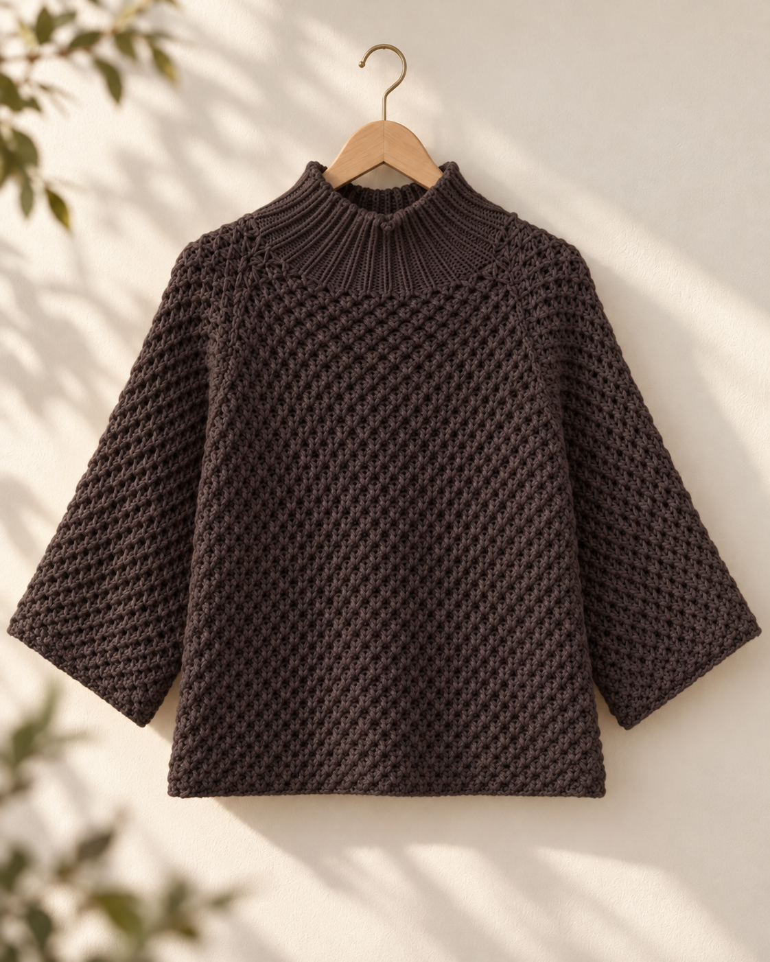 Strickpullover mit Stehkragen I SP0153 I 34-40/42 I Made in Italy