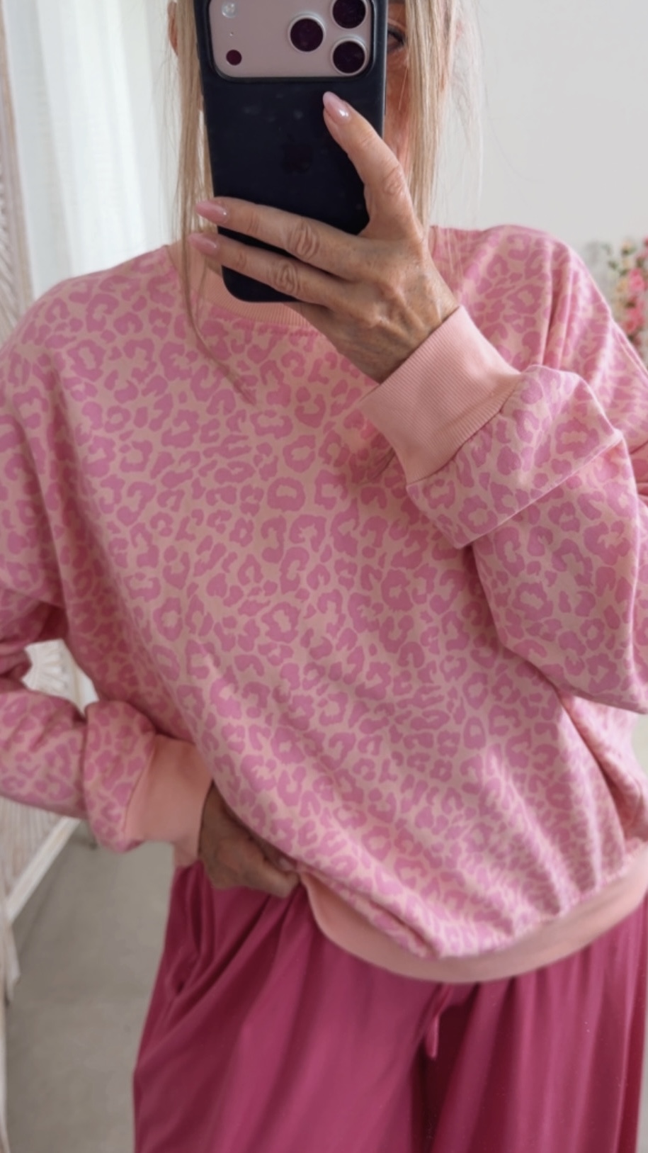 🐆💛💗Leo-Pullover Virelizia Made in Itlay 34-42/44 Sweatshirt Leo