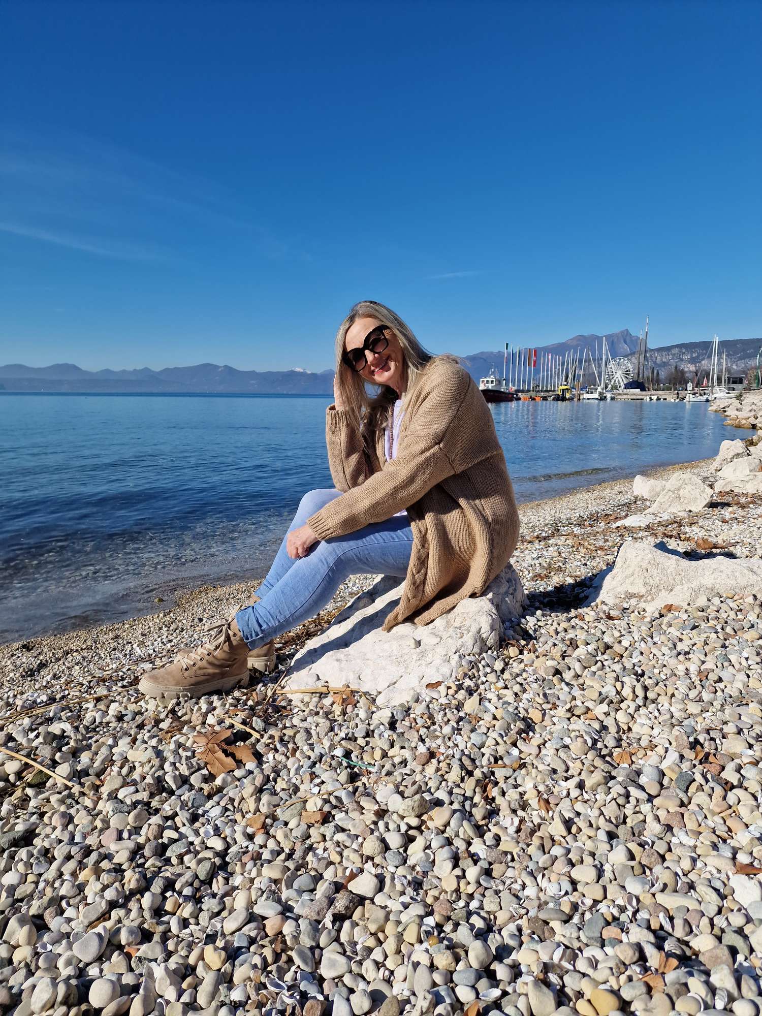 EDLER KNIT CARDIGAN BETTINA CAMEL 34-42 Made in Italy Strickjacke Strickmantel Mantel EDLER KNIT CARDIGAN BETTINA CAMEL 34-42 Made in Italy Strickjacke Strickmantel Mantel