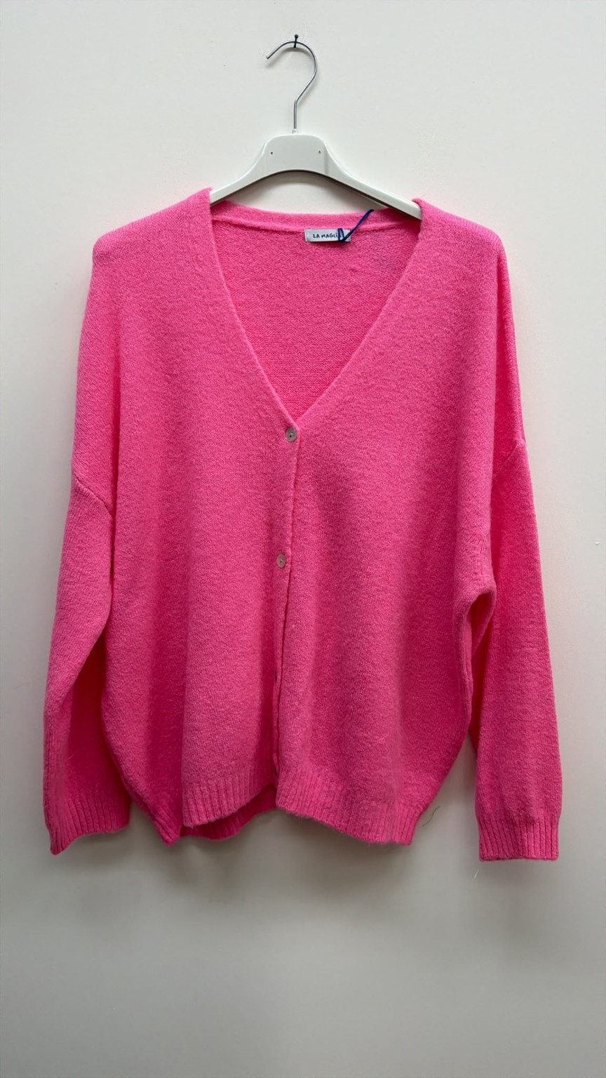 Agnetha – Oversize Alpaka Strickjacke | Made in Italya Cardigan  34-44