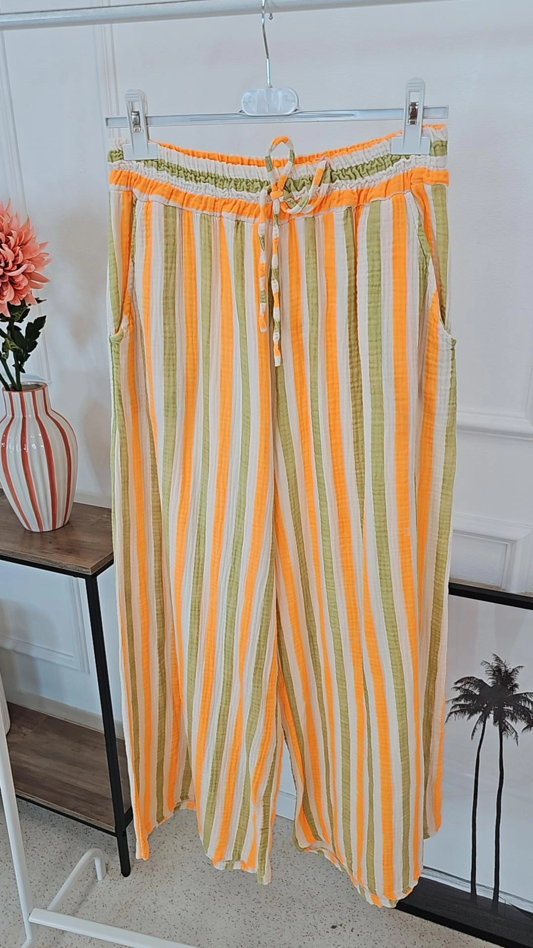 Creme Orange Khaki