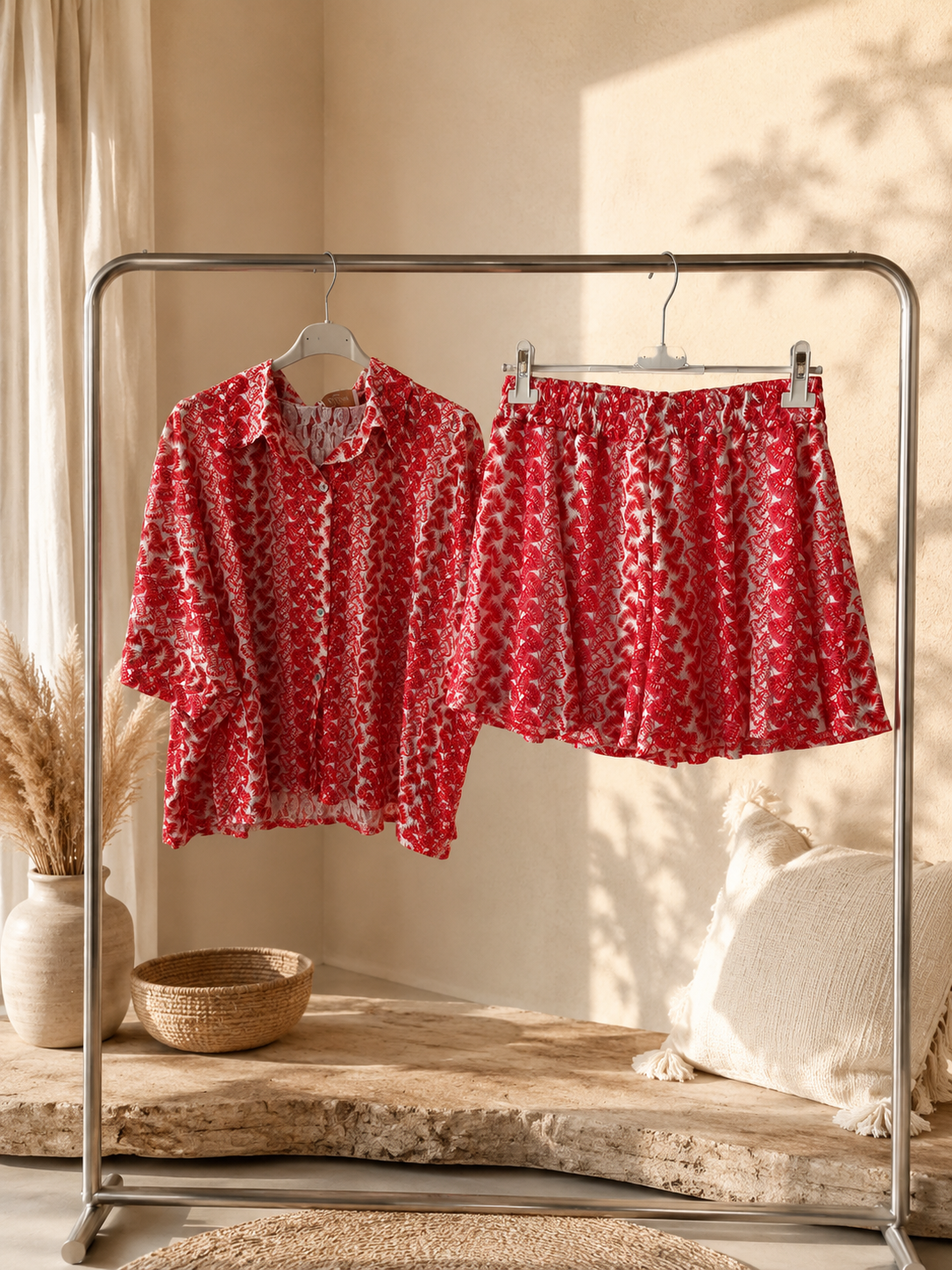 Set Coralie – luftig, feminin & perfekt für warme Sommertage  34-42/44 Sommerschnapper – vom Umtausch ausgeschlossen