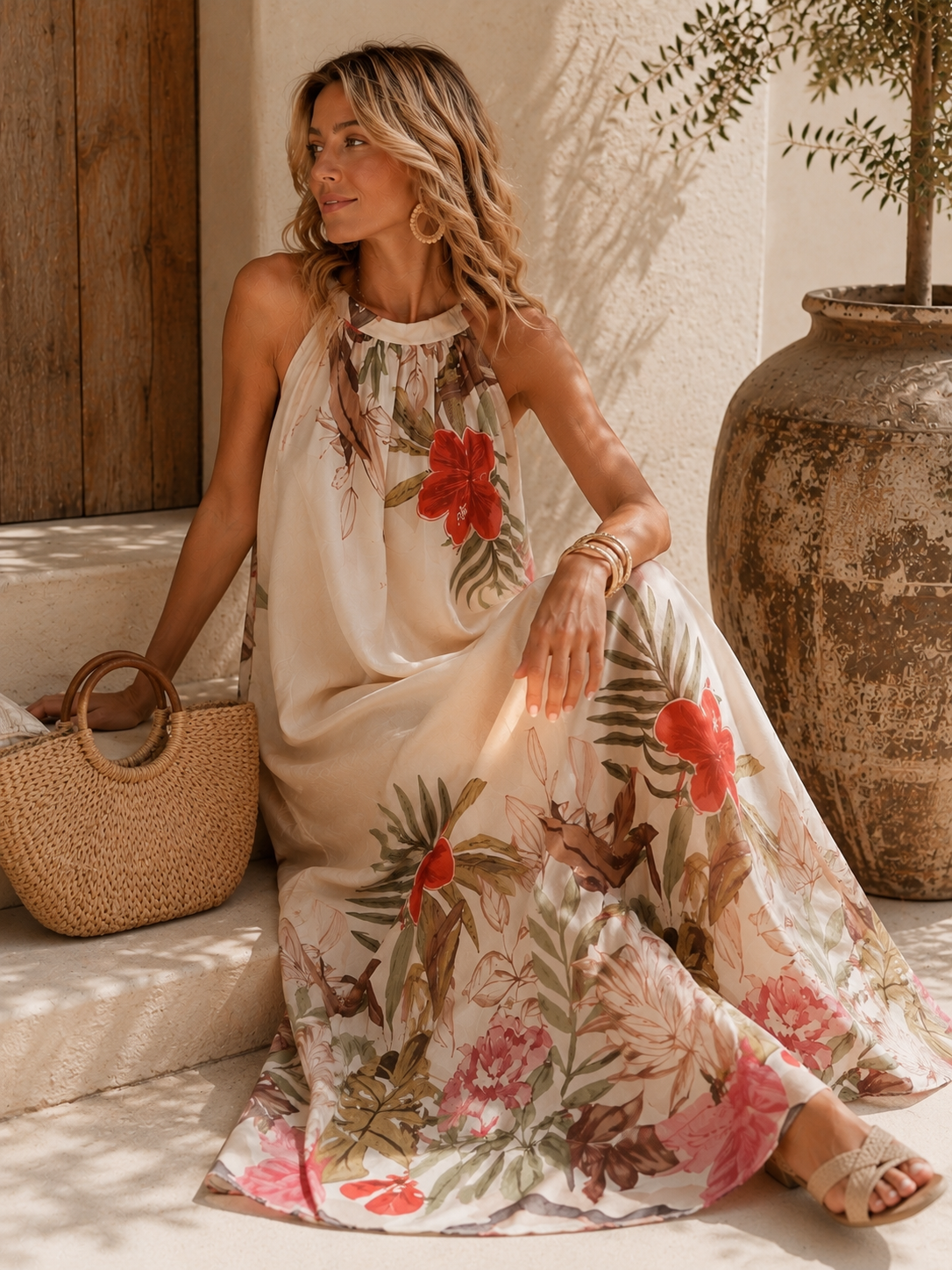 Blütenkleid Azalea – Made in Italy | Passend bis zu einer guten Größe 42