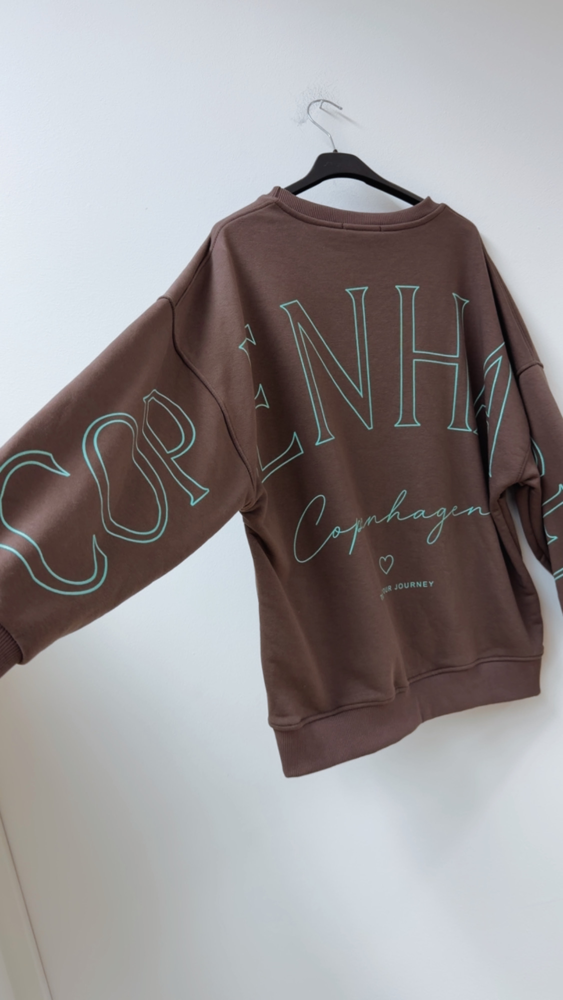 Sweatshirt Copenhagen I NO. SW0016 I lässiger Oversize-Look I Made in Italy 34-42/44