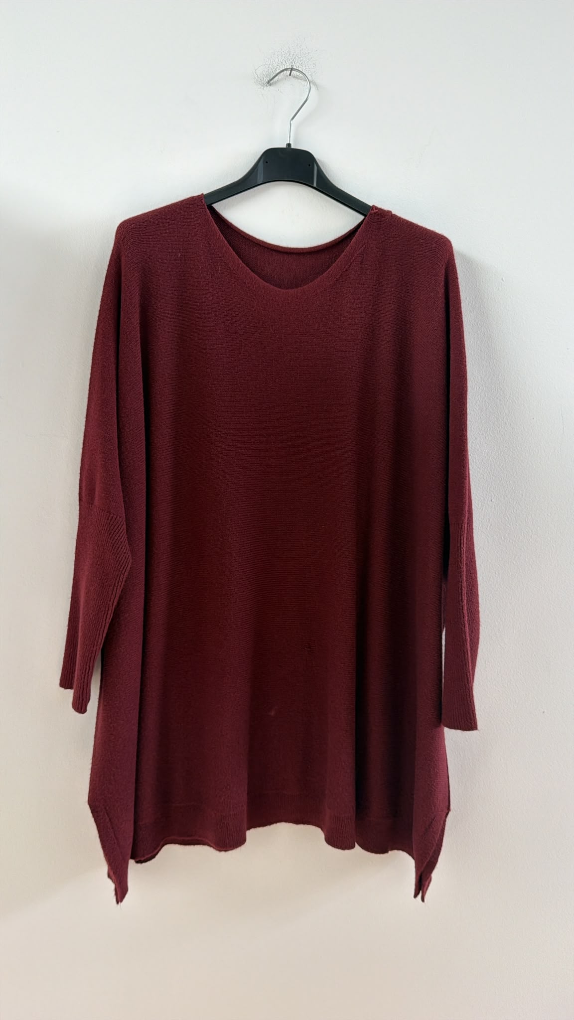 OVERSIZE KNIT SWEATER SIGRID Made in Italy 34-44/46 Strick Pullover