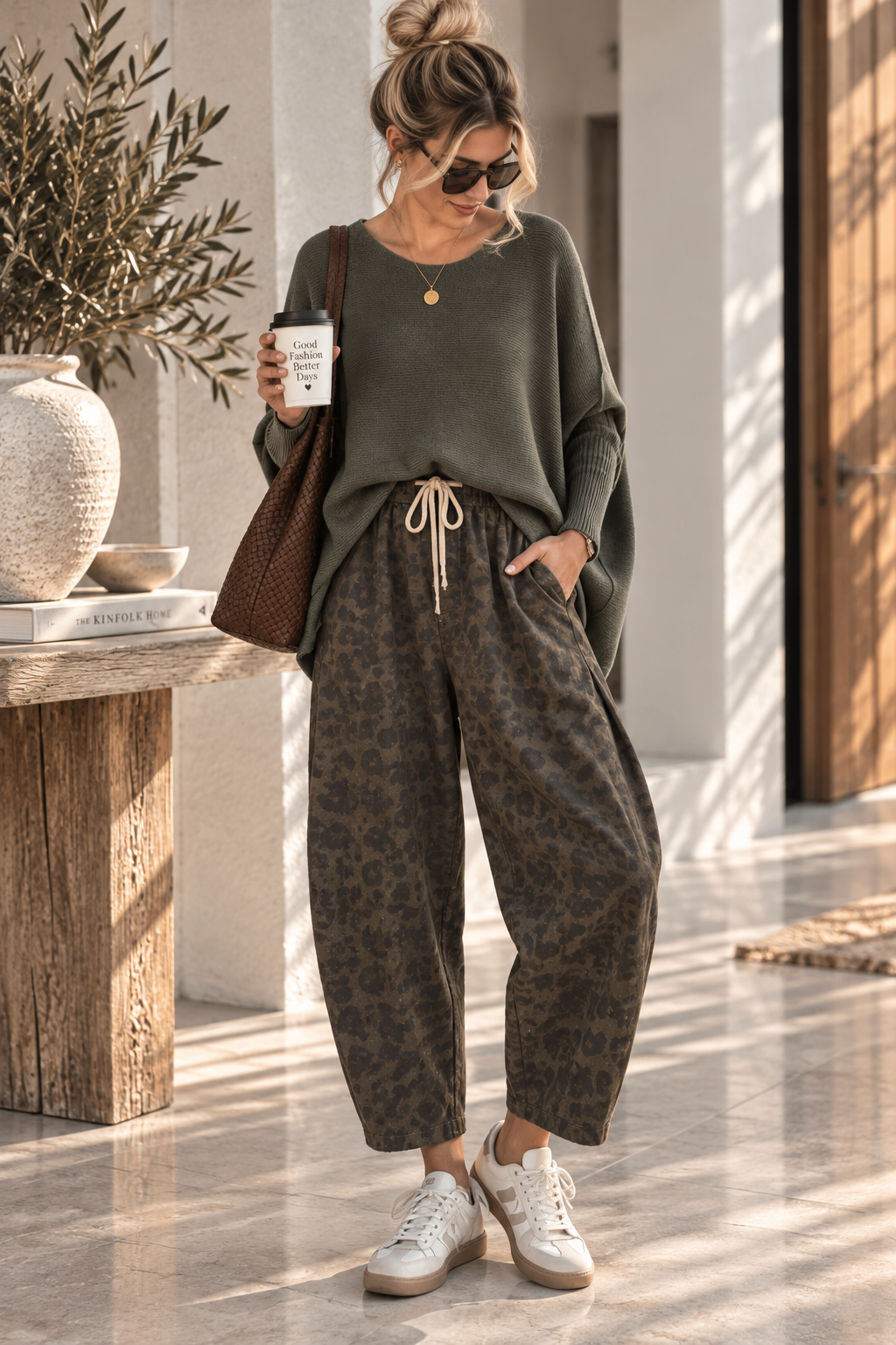 OVERSIZE KNIT SWEATER SIGRID Made in Italy 34-44/46 Strick Pullover