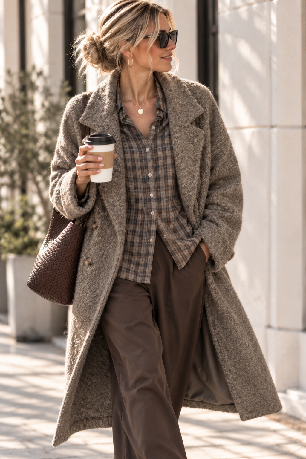 TREND MANTEL ELVIRA 36 - 42 Trench Coat Made in Italy