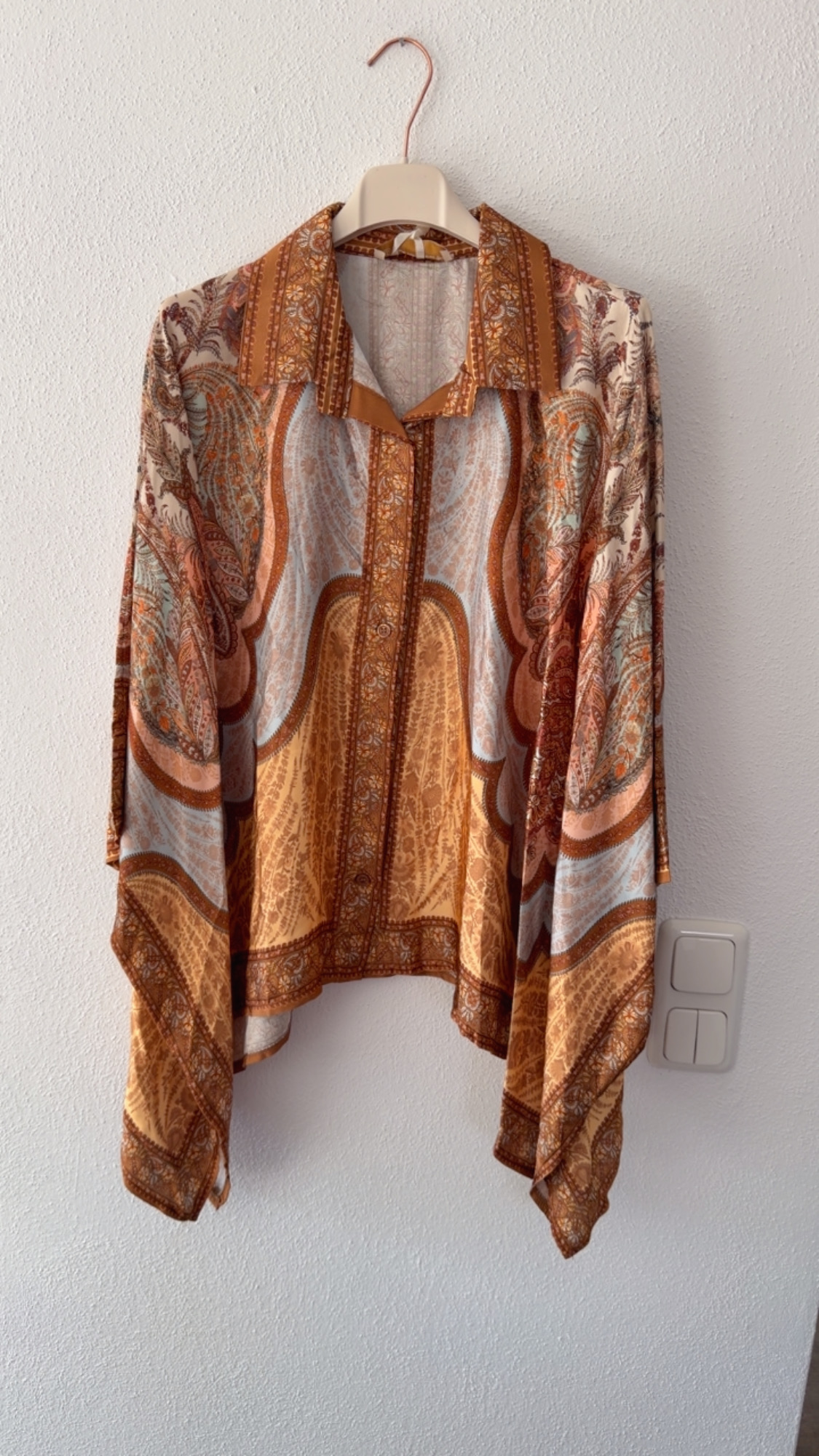 Silky Signature Bluse „Aurelia“ Made in Italy Gr. 34-44/46 Premium Kollektion