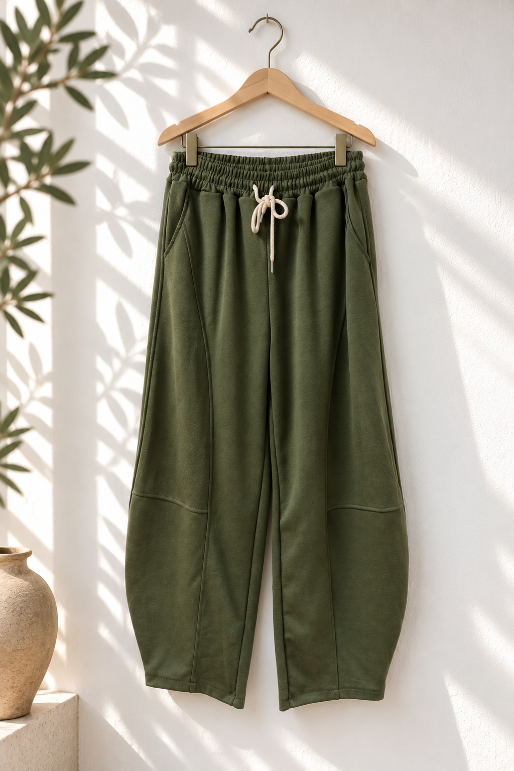 Ballon-Jogpant Amaris – lässige Basic Pants für jeden Tag Made in Italy 34-42/44