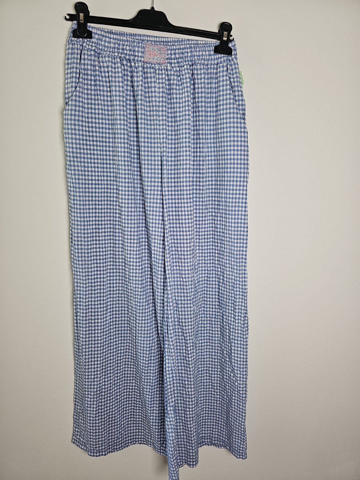 Karo-Hose Yelena Made in Italy 34-40/42 Sommerschnapper – vom Umtausch ausgeschlossen