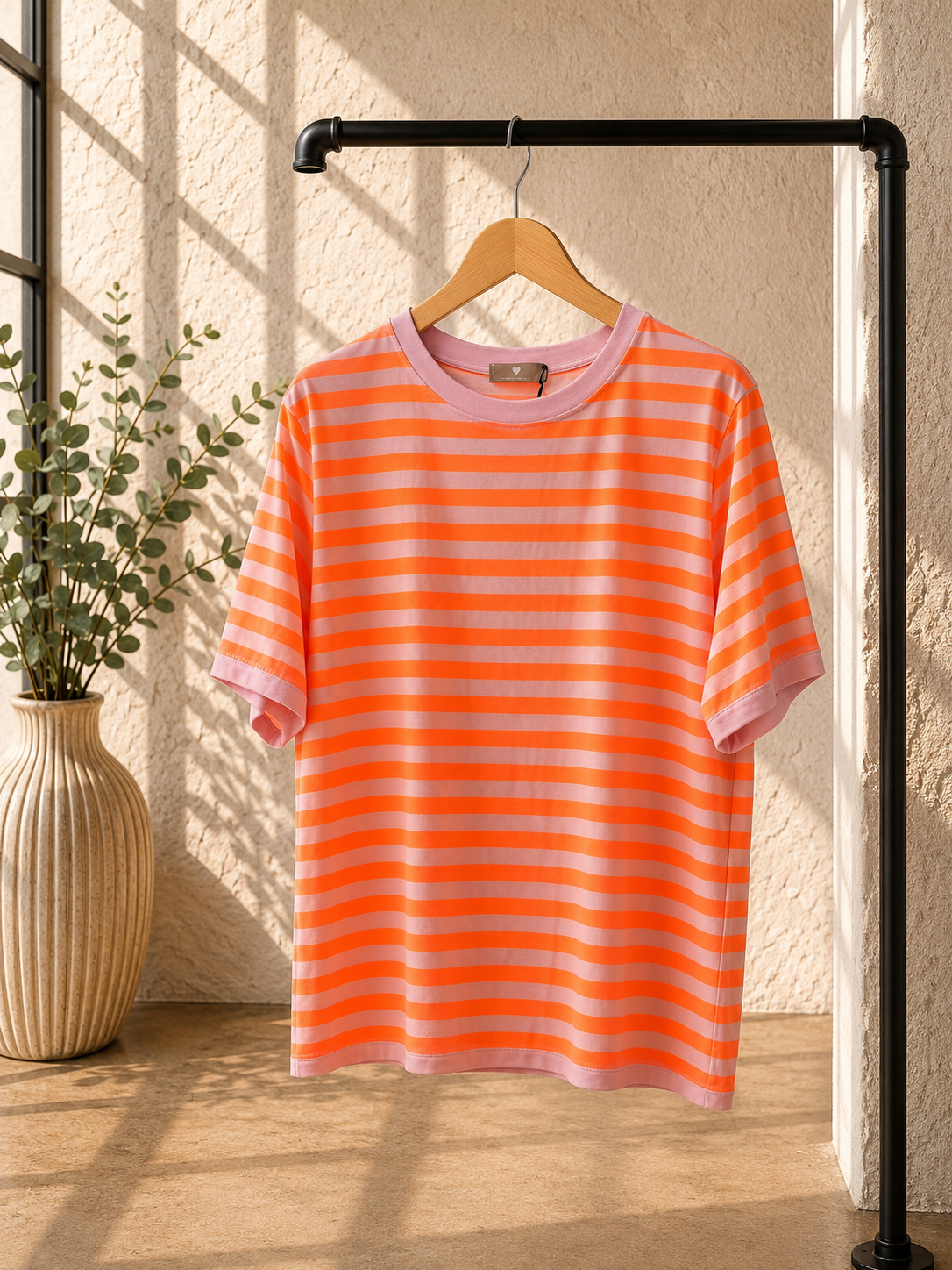 T-Shirt Yuna Blockstreifen Made in Italy 34-40/42