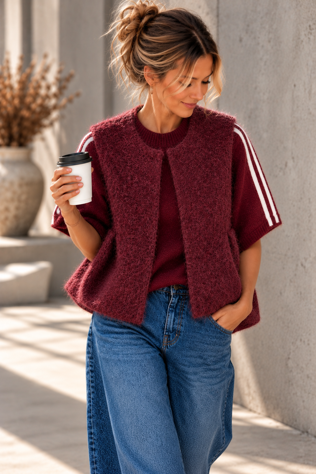 Fluffy UNI Weste I W0167 I 34-42 I Made in Italy