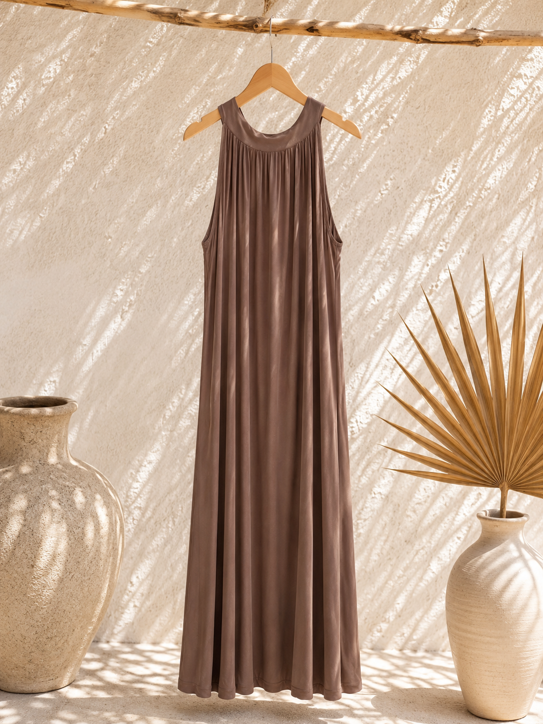 Kofferkleid Kleid „Amboseli“ lang – Dein stilvoller Begleiter für jeden Sommertag Made in Italy Gr 34-42