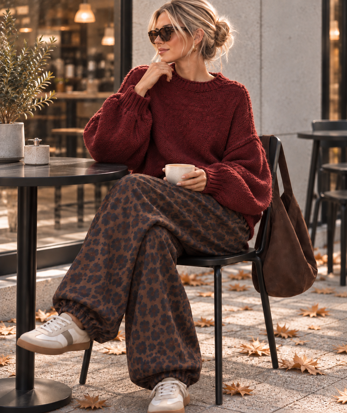 Soft Touch Oversize Pullover I SP0152 I 34 - 44 I Made in Italy