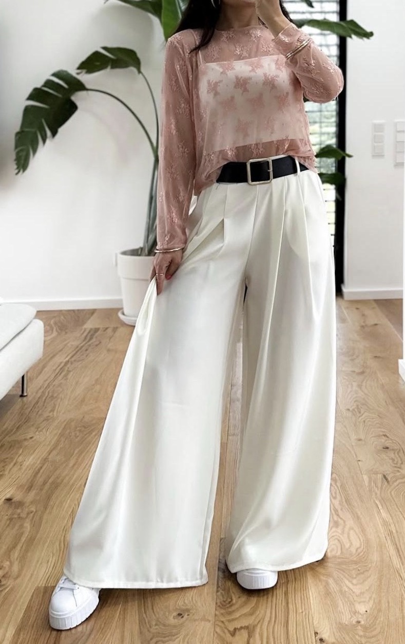 HOSE MURI MARLENESCHNITT GÜRTEL Made in Italy 34 - 40