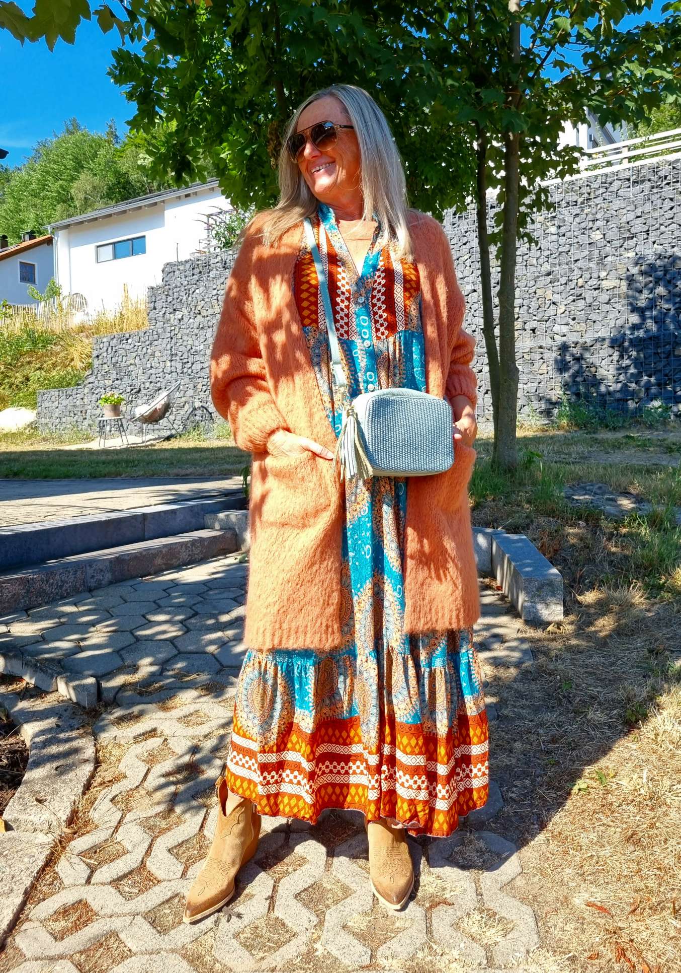 MAXI TUNIKA DRESS MICAELA TÜRKIS 34-42 Made in Italy langes Kleid Hängerchen Tunikakleid MAXI TUNIKA DRESS MICAELA TÜRKIS 34-42 Made in Italy langes Kleid Hängerchen Tunikakleid