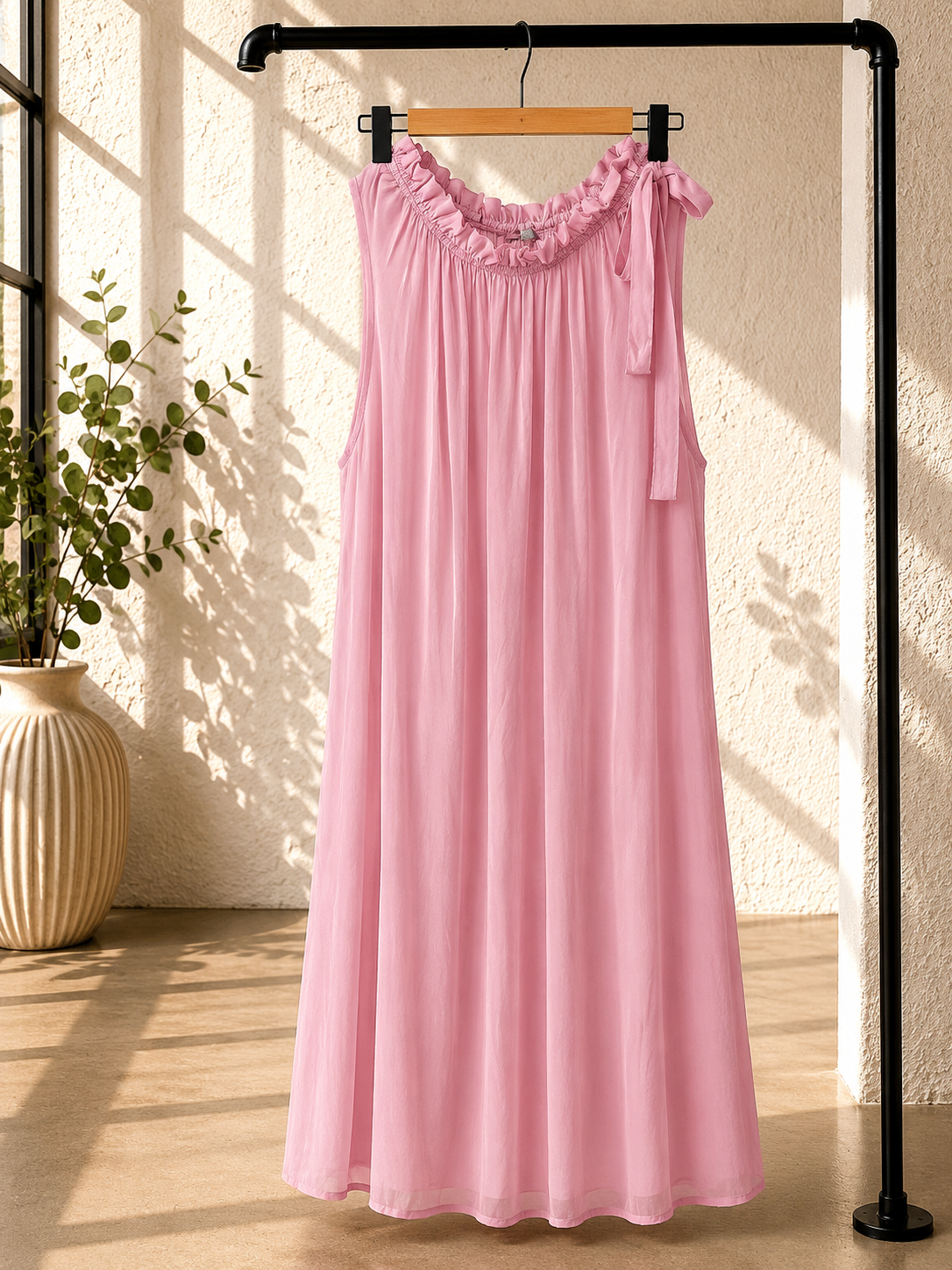Kleid Amalia Uni Seide Made in Italy 34-40/42