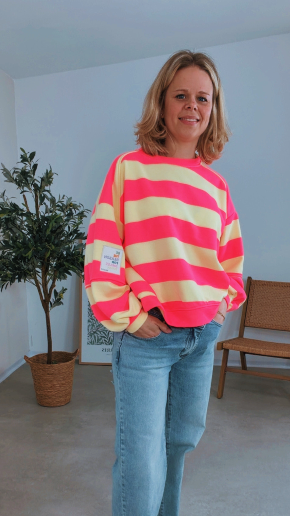 SWEATER PINA STRIPES Made in Italy 36 - 42
