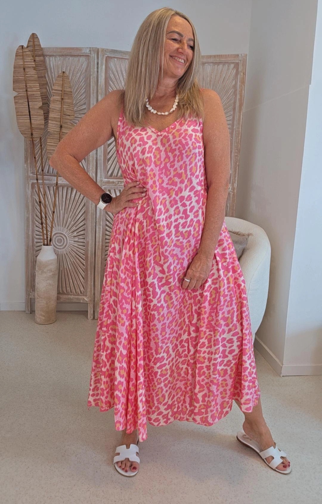 SOMMERKLEID VIVIAN LEO 34-42/44 Made in Italy 