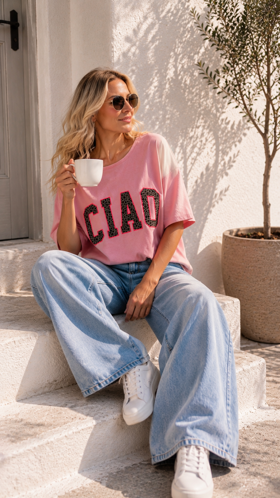 🧡✨🐆 T-Shirt-Sweater Ciao Nova Made in Italy 34-42/44