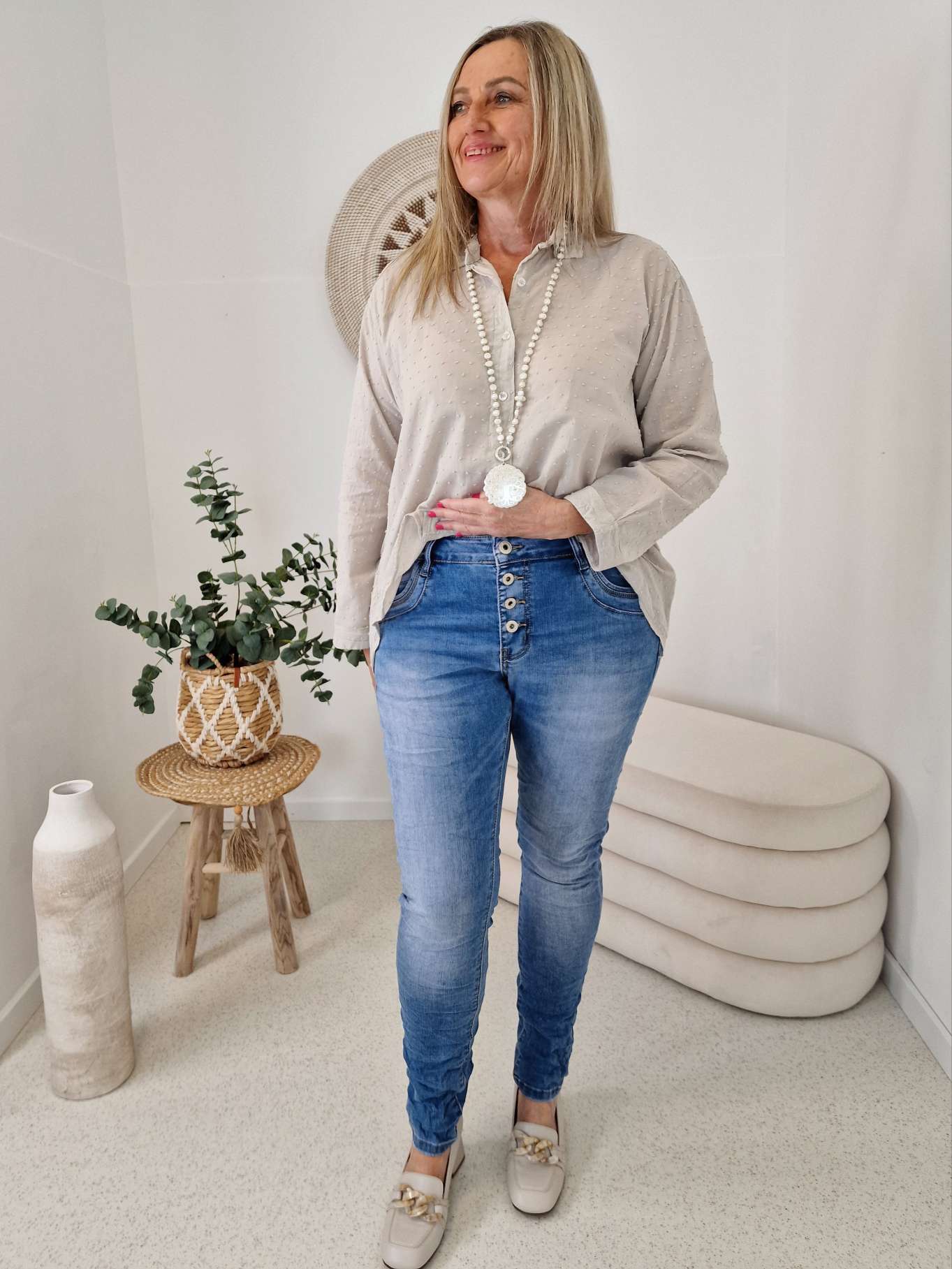 BASIC JEANS THEO Denim Blue Made in Italy Varantenartikel BASIC JEANS THEO Denim Blue Made in Italy Varantenartikel