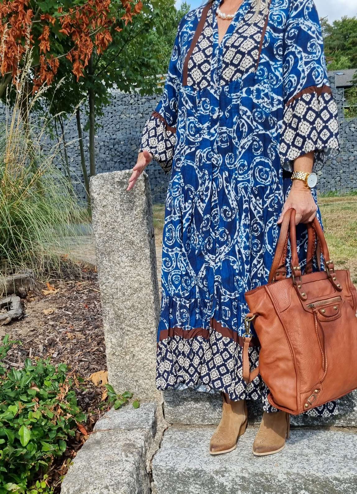 MAXI TUNIKA DRESS STROMBOLI BLAU 34-40/42 Made in Italy langes Kleid Hängerchen Tunikakleid MAXI TUNIKA DRESS STROMBOLI BLAU 34-40/42 Made in Italy langes Kleid Hängerchen Tunikakleid