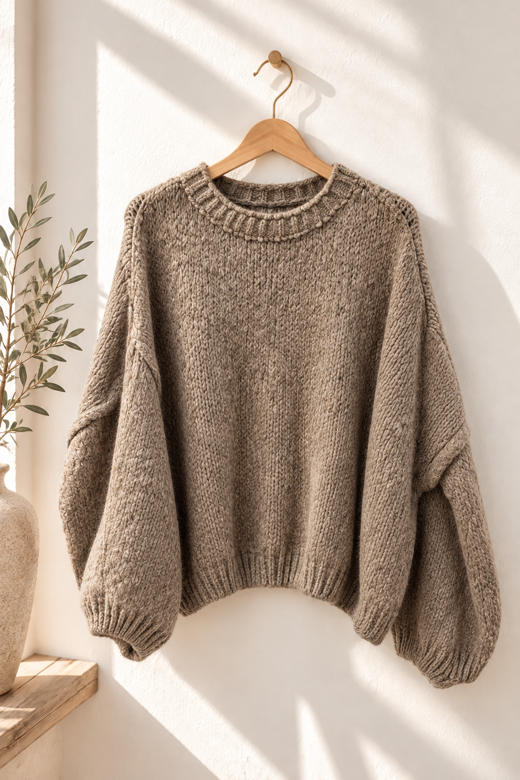 Soft Touch Oversize Pullover I SP0152 I 34 - 44 I Made in Italy