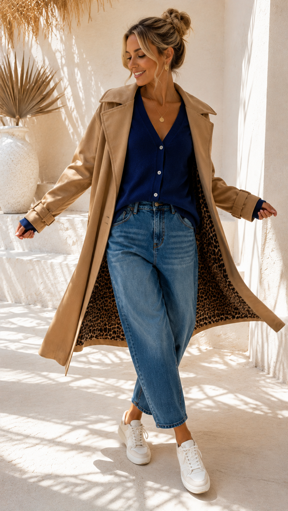 Agnetha – Oversize Alpaka Strickjacke | Made in Italya Cardigan  34-44