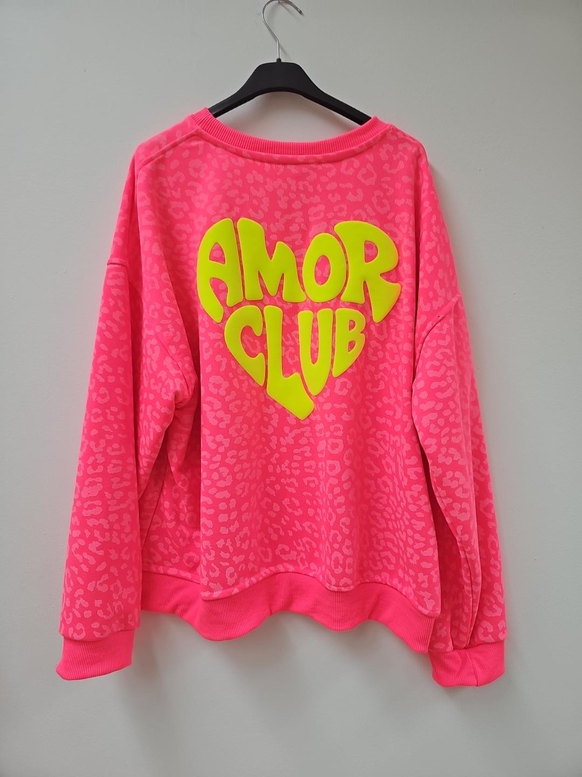 Sweatshirt Leo Amor I NO. SW0017 I lässiger Oversize-Look I Made in Italy 34-42/44