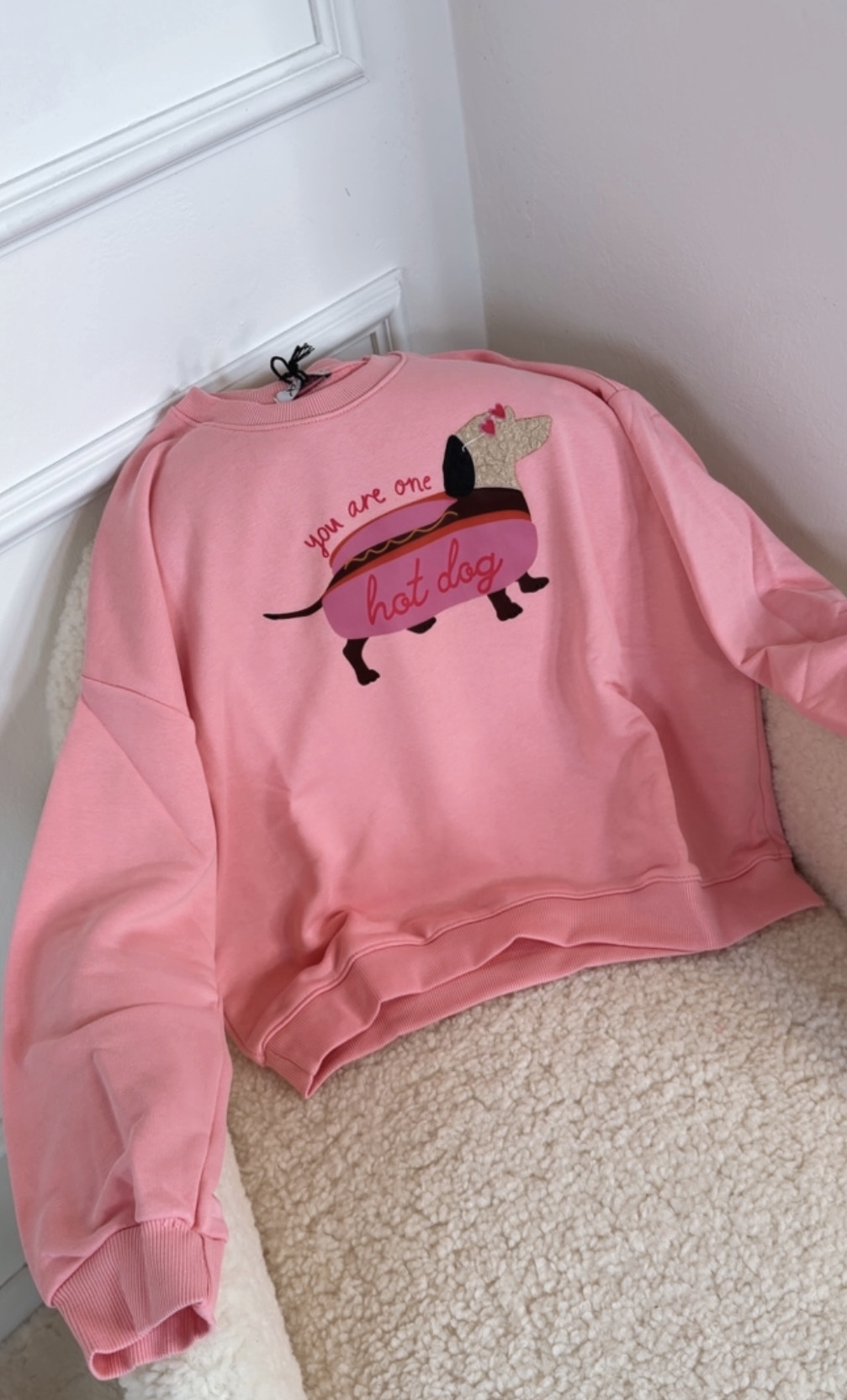 🐾 Sweatshirt „Dackel – HOT DOG Sweater 34-40/42