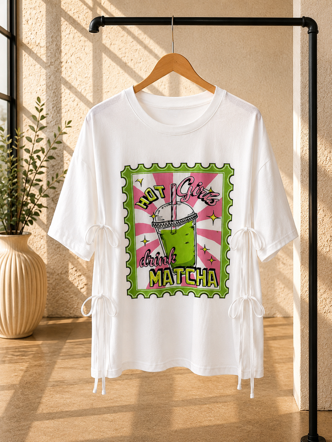 🍵✨ Statement T-Shirt Zafyria Hot Girl Made in Italy 34-42/44 ACHTUNG SOMMERSCHNAPPER SIND VOM UMTAUSCH AUSGESCHLOSSEN