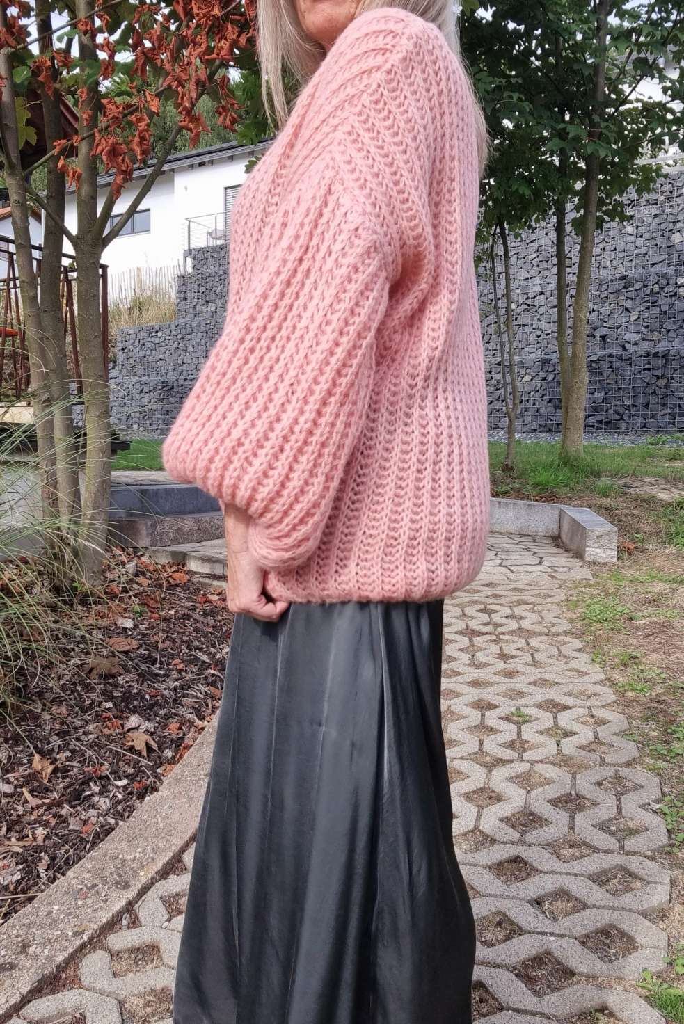 OVERSIZE KNIT SWEATER MALENA KORALLE Strickpullover Pullover 34-42/44 Made in Italy versch. Farben OVERSIZE KNIT SWEATER MALENA KORALLE Strickpullover Pullover 34-42/44 Made in Italy versch. Farben