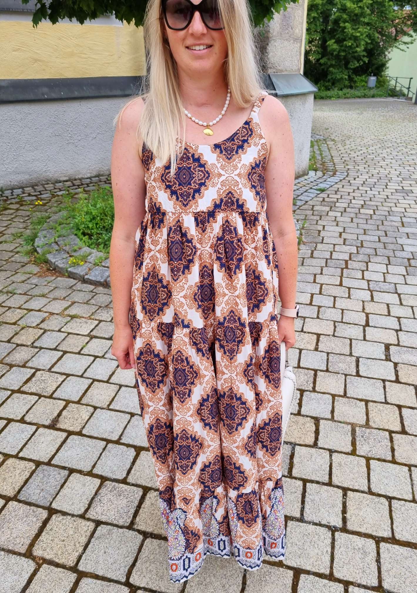 SPAGHETTI DRESS CAREY 36-42 Italy Style Maxi Kleid Spagetthiträger Kleid SPAGHETTI DRESS CAREY 36-42 Italy Style Maxi Kleid Spagetthiträger Kleid