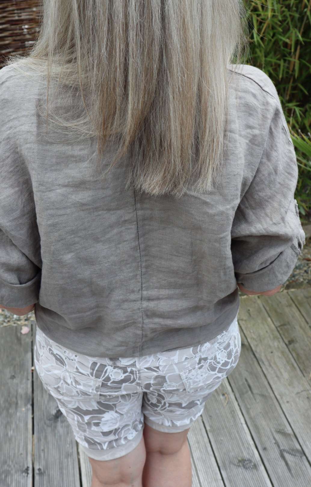 LINEN BLUSEN SHIRT CARINA TAUPE 34-40/42 Made in Italy Basic Shirt kurzarm Leinen T-Shirt Hemd LINEN BLUSEN SHIRT CARINA TAUPE 34-40/42 Made in Italy Basic Shirt kurzarm Leinen T-Shirt Hemd