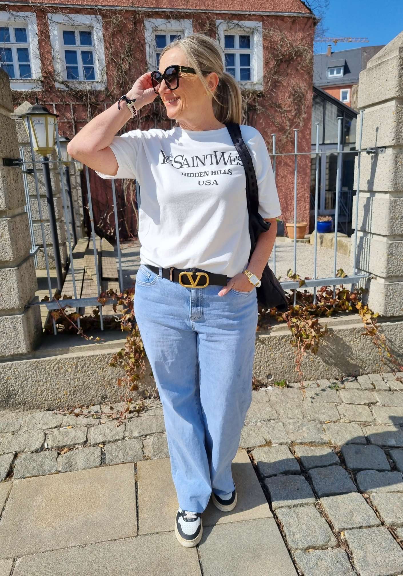 MARLENE JEANS ALEX - VARIANTENARTIKEL Denim Schlag Hose blue MARLENE JEANS ALEX - VARIANTENARTIKEL Denim Schlag Hose blue