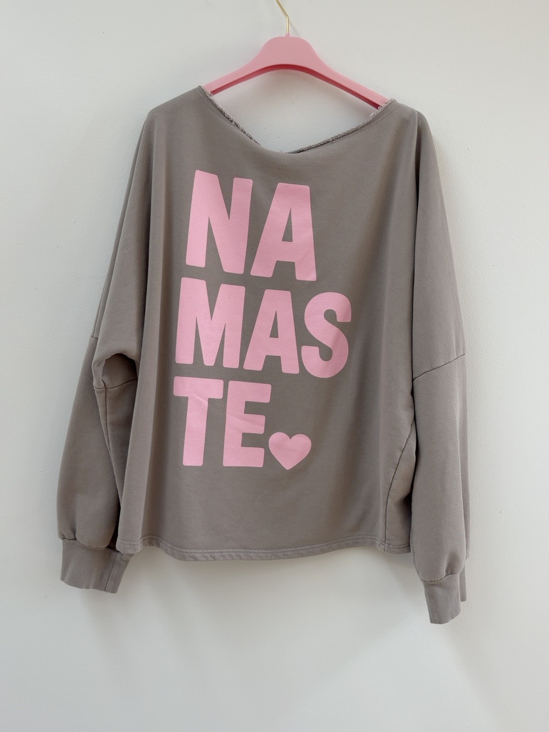 Oversize Sweatshirt im Used-Look I P0060 I 34-42/44