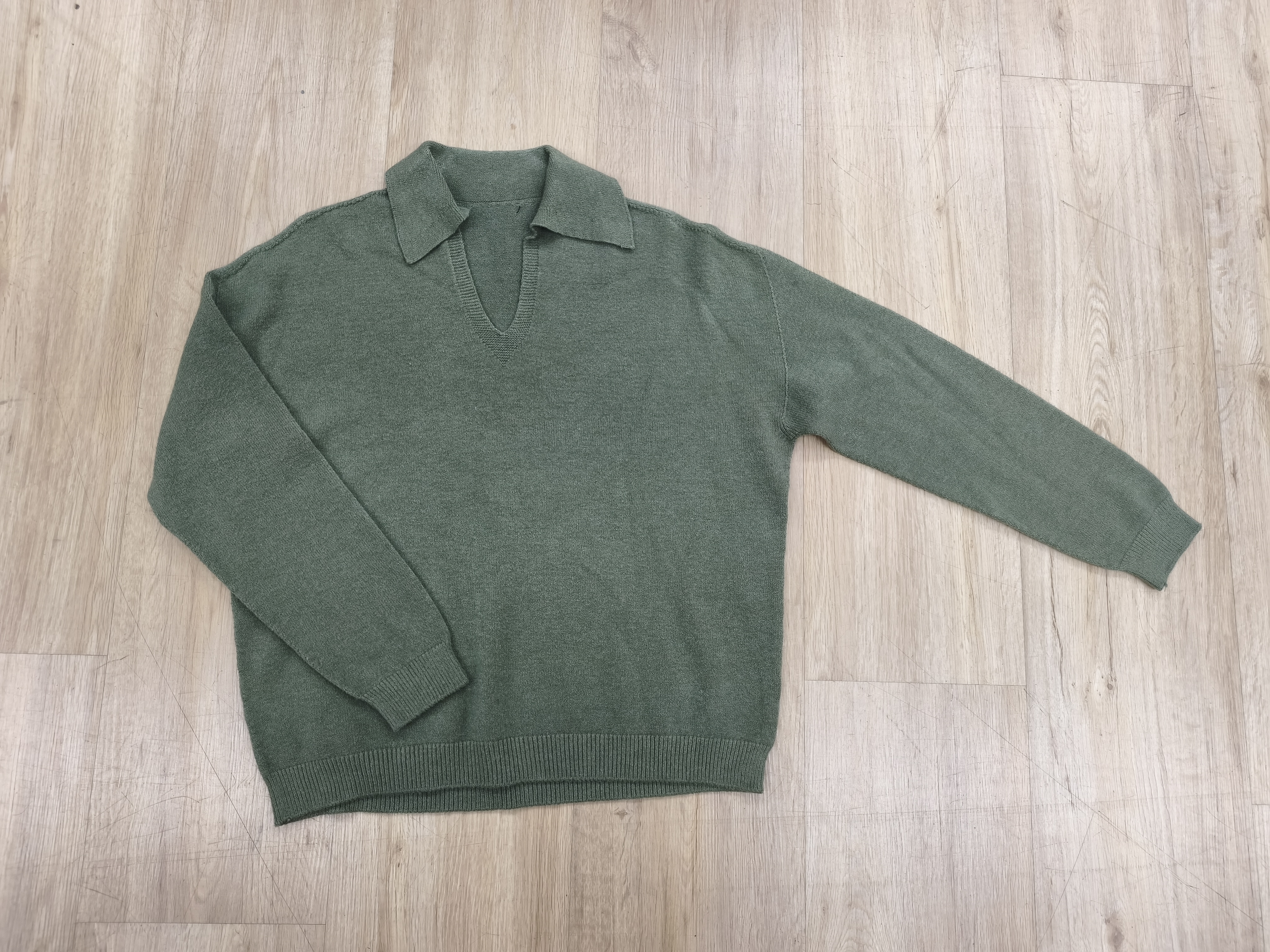Classic Strickpullover mit Kragen I SP0173 I 34-42/44 I Made in Italy
