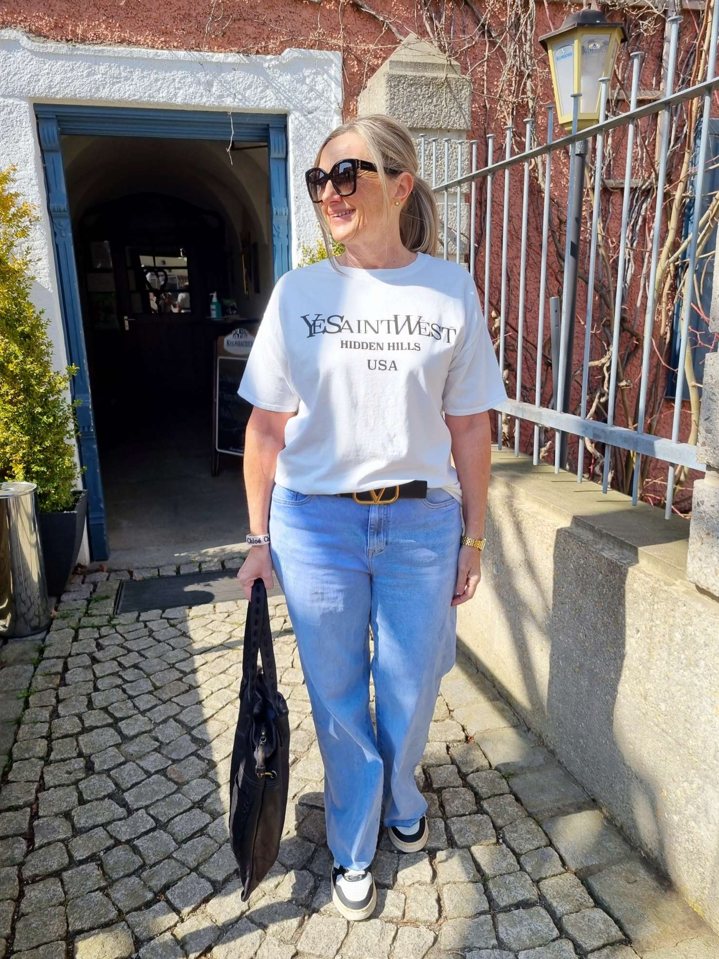 MARLENE JEANS ALEX - VARIANTENARTIKEL Denim Schlag Hose blue MARLENE JEANS ALEX - VARIANTENARTIKEL Denim Schlag Hose blue