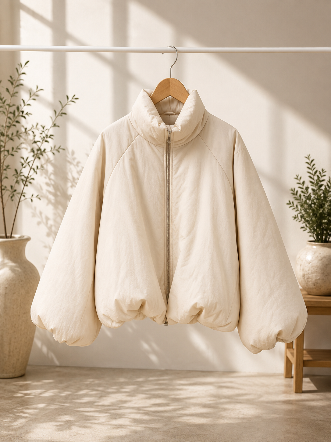Jacke Puffy Monika – lässiger Allrounder für die Übergangszeit Made in Italy 34-40/42