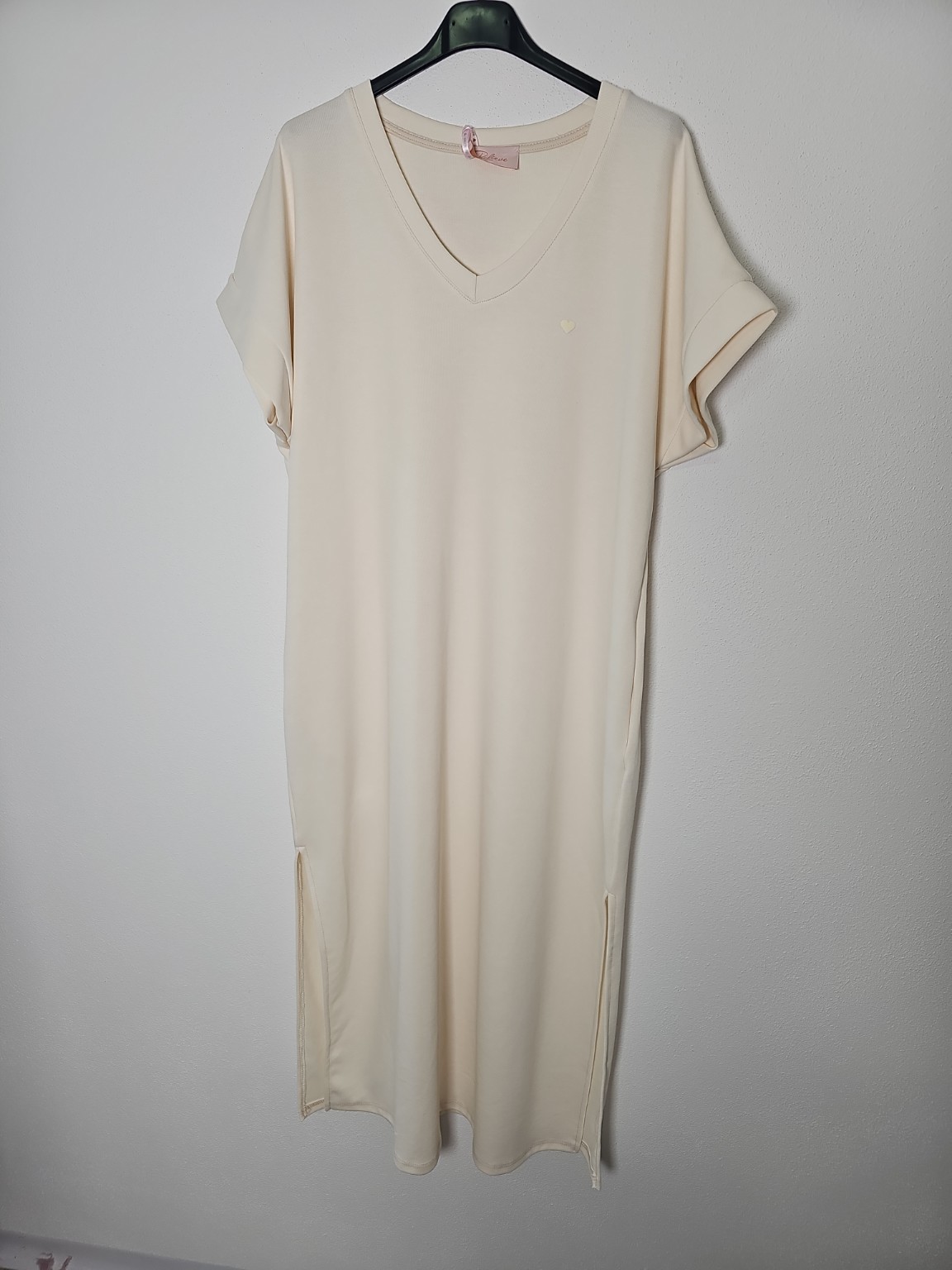 Sweatshirt-Kleid Taliya Mini Herz Made in Italy 34-42/44