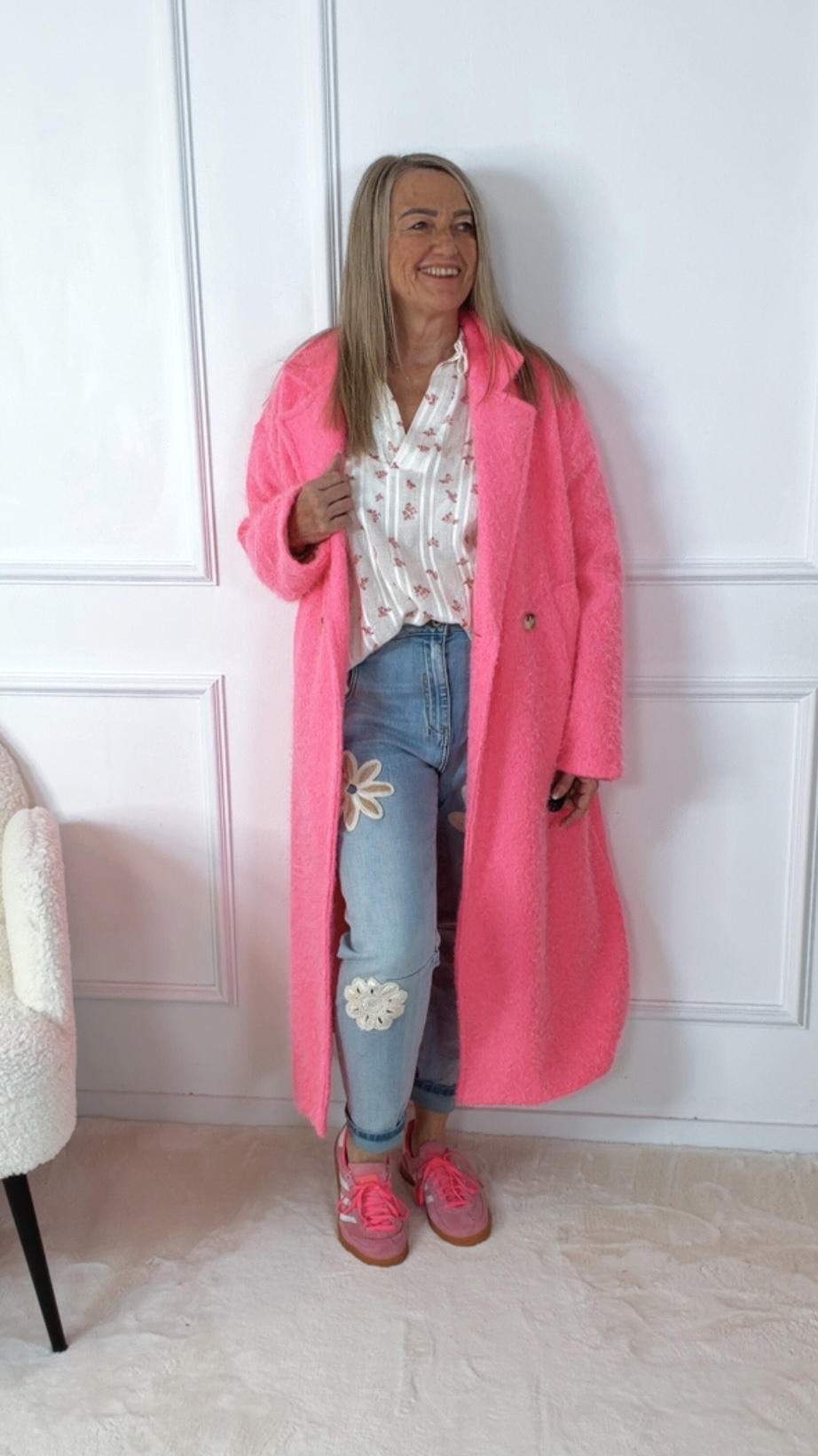 TREND MANTEL ELVIRA 36 - 42 Trench Coat Made in Italy