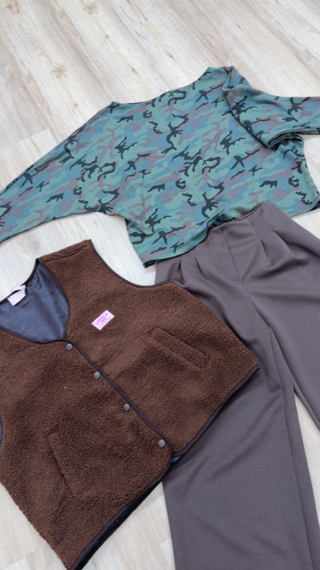 Teddyweste mit Lovely-Patch – Made in Italy | TW0191