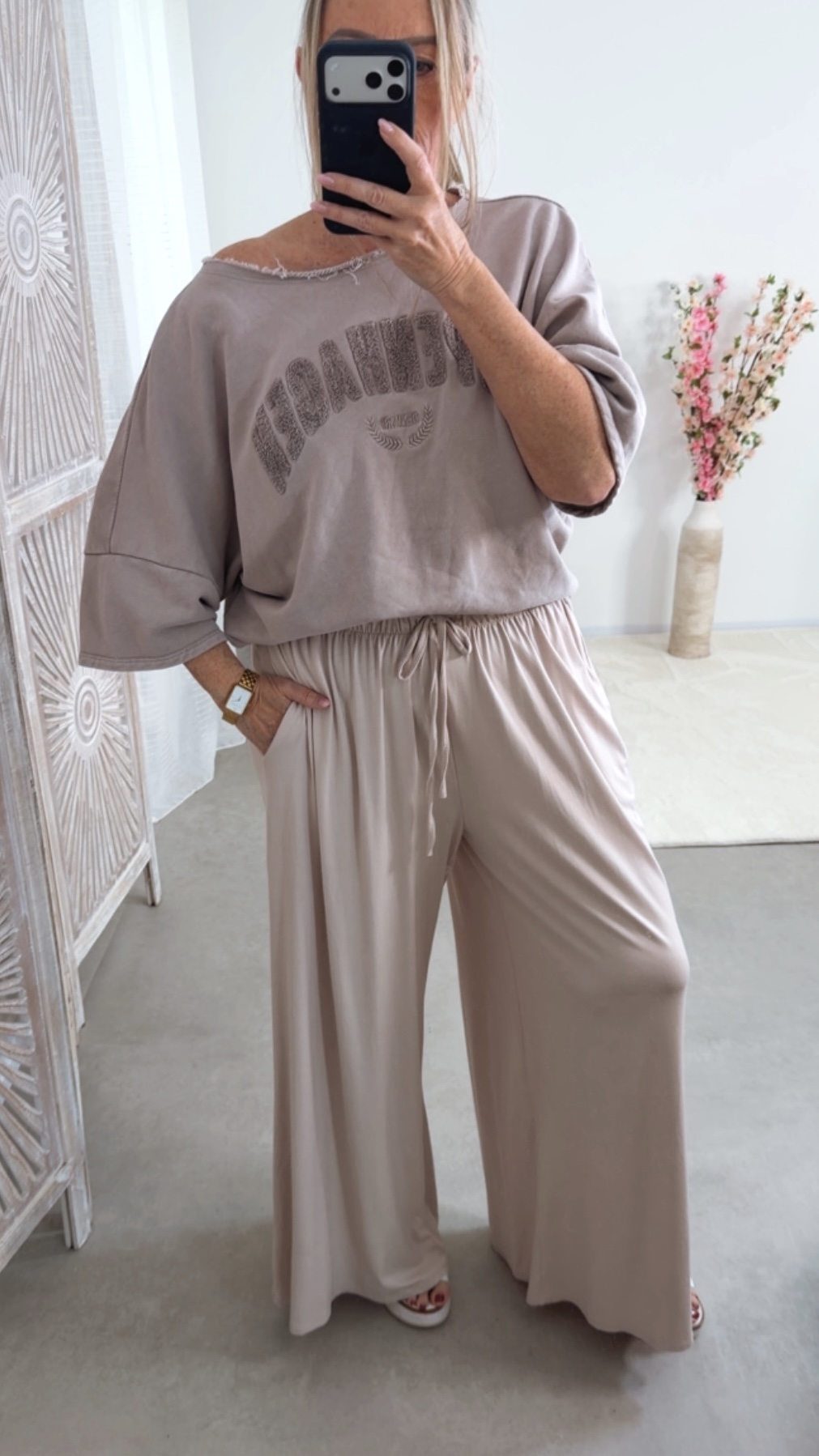 💖✨👖 Sommerhose Uni Nerri Made in Italy 34-42/44