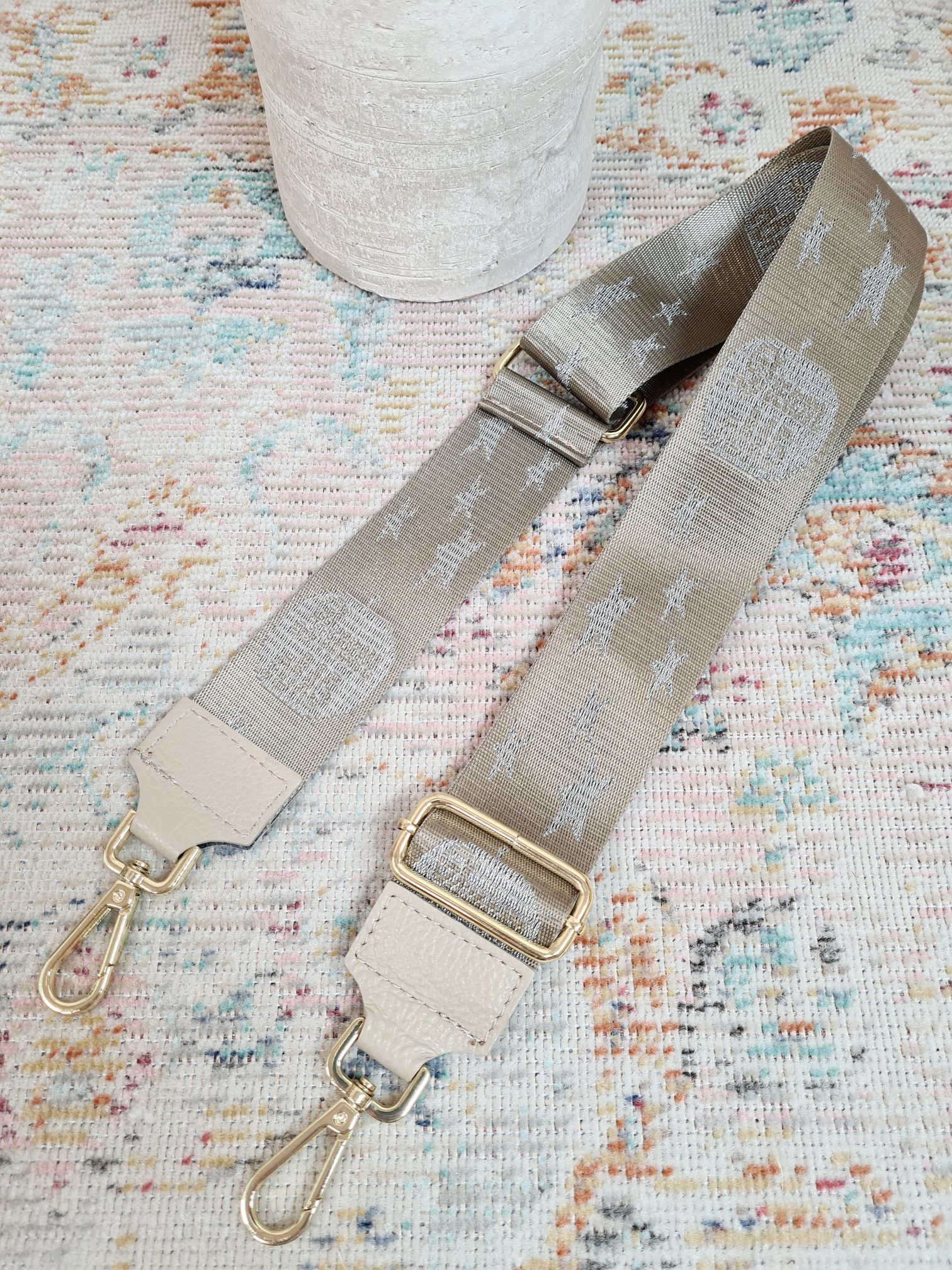 TASCHEN GURT DREAM BAG TAUPE Made in Italy Umhängeriemen TASCHEN GURT DREAM BAG TAUPE Made in Italy Umhängeriemen