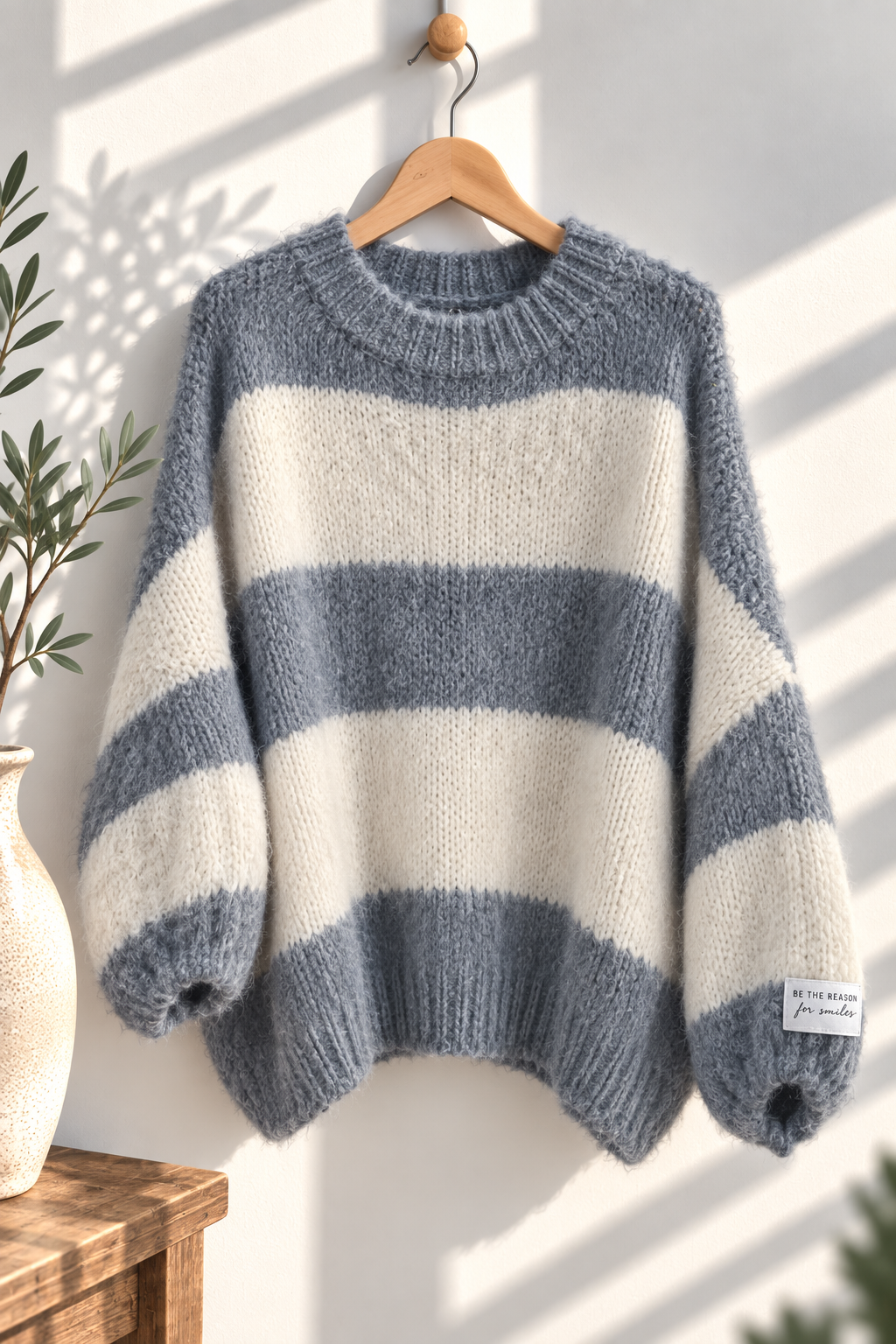 Kuschelpullover SP0082 – Made in Italy Gr. 34-42 Strick Pullover