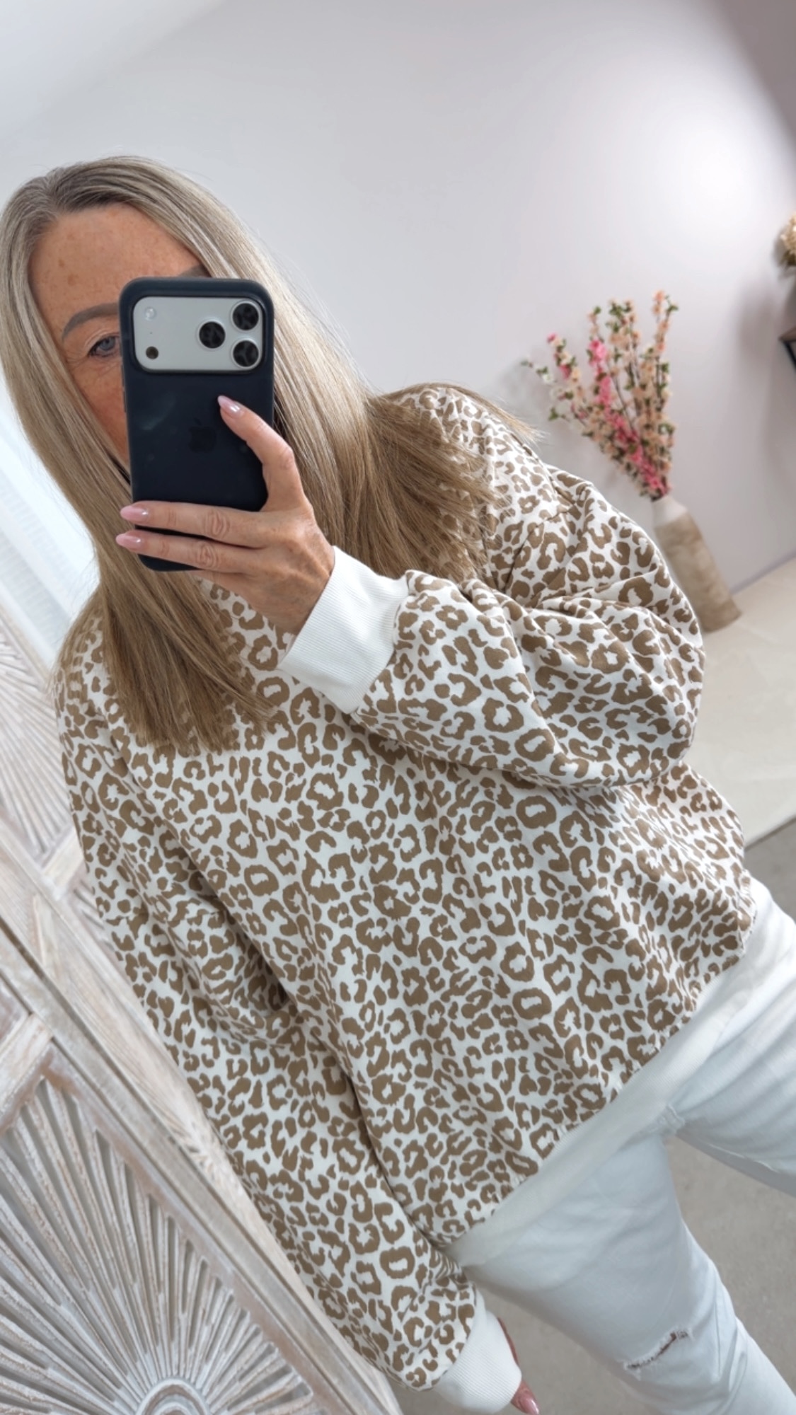 🐆💛💗Leo-Pullover Virelizia Made in Itlay 34-42/44 Sweatshirt Leo